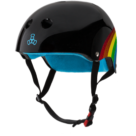 Triple8 Black Rainbow Sparkle XS/S