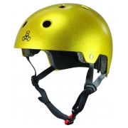 Triple8 Dual Certified EPS Gold Flake S/M