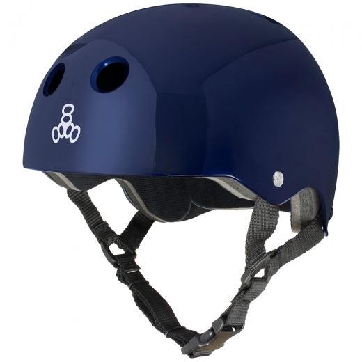 Triple8 Standard Helmet Blue Metallic L