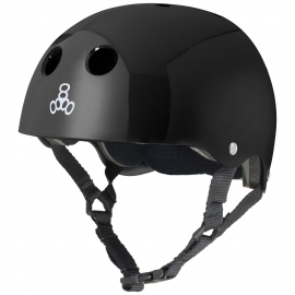 Triple8 Standard Helmet Black Glossy L