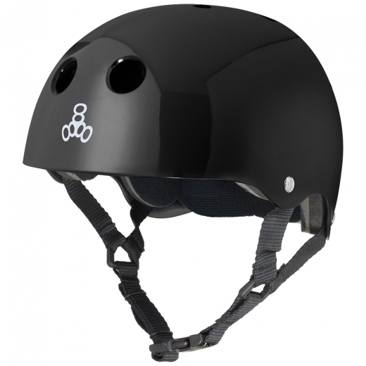 Triple8 Standard Helmet Black Glossy M