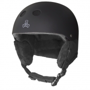Triple8 Audio Snow Helmet Black