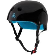 Triple8 Certified Sweatsaver Black Glossy