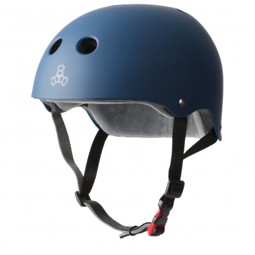 Triple8 Certified Sweatsaver Navy Rubber