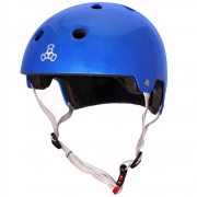Triple8 Dual Certified EPS Metallic Blue Gloss