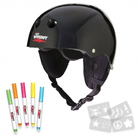 Triple8 Wipeout Snow Deluxe Helmet Black (8+)