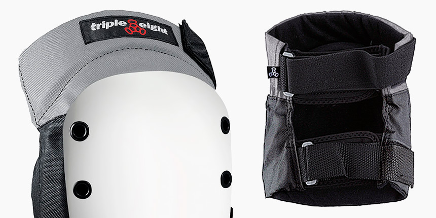 Внешний вид Street Knee grey with white cap