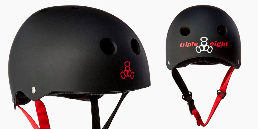 Внешний вид Triple8 Sweatsaver Halo Water Helmet Black Rubber