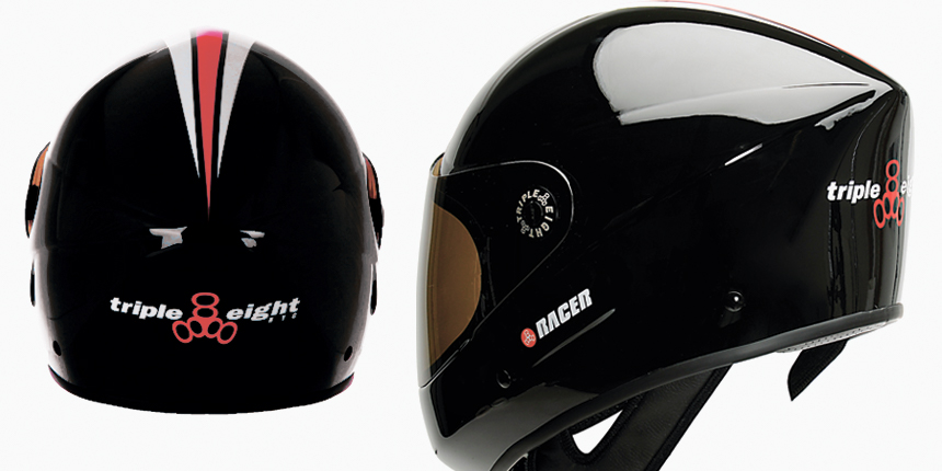Зовнішній вигляд Triple8 T8 Racer Black Glossy