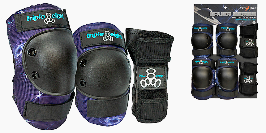 Комплектация Triple8 Saver Series 3-Pack Galaxy Print