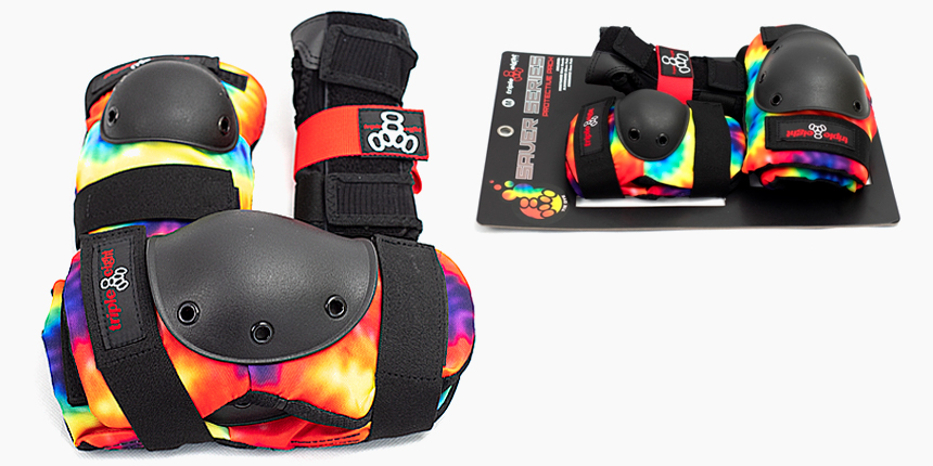 Комплектация Triple8 Saver Series 3-Pack Tie Dye